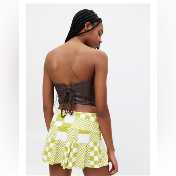 Urban Outfitters Y2K Noelle Pleated Mini Skirt / XSmall - Picture 2 of 12